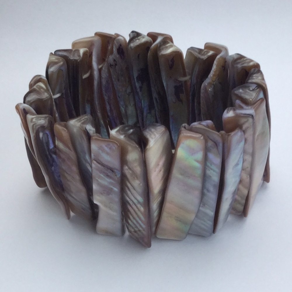 Abalone Shell Stretch Bracelet fits most Sizes